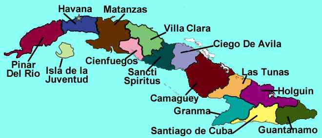 Mapa provincií